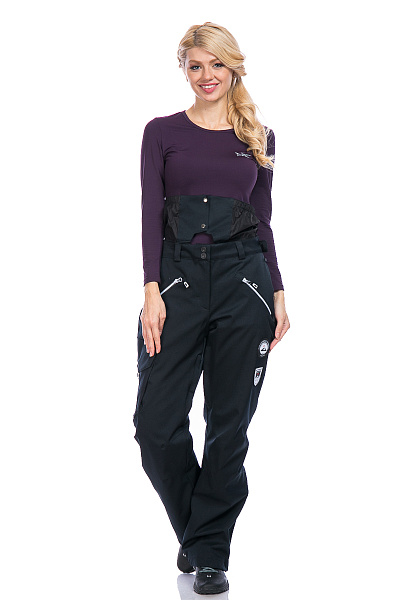 Женский горнолыжный Костюм High Experience Черный, 6980322K1