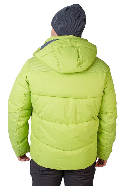 Мужской горнолыжный Пуховик WHS Зеленый, 878367