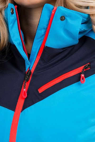 Женская горнолыжная Куртка WHS Голубой, 878399