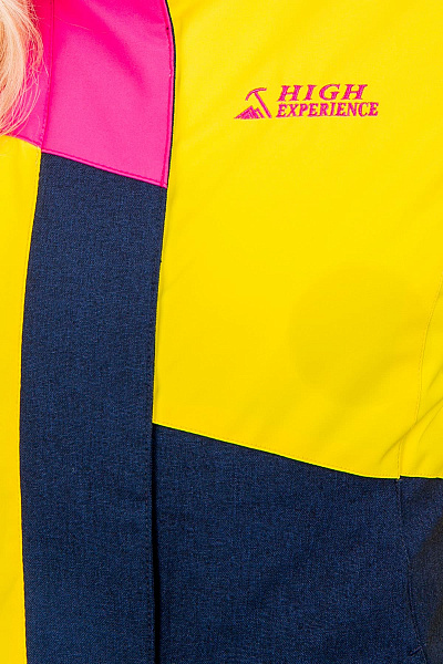 Женский горнолыжный Костюм High Experience Желтый, 6980279K1