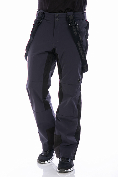 Мужские горнолыжные Штаны WHS Темно-серый, 8783299