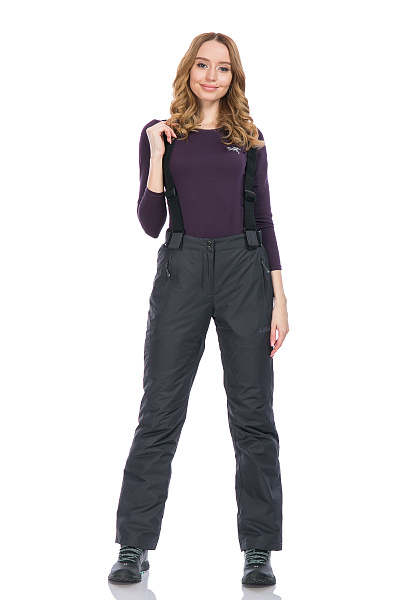 Женские горнолыжные Штаны High Experience Серый, 6980236