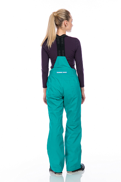 Женские горнолыжные Штаны Running River Бирюзовый, 827816