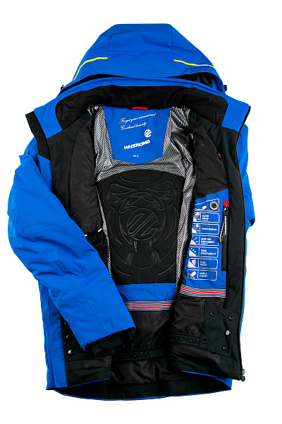 Мужская горнолыжная Куртка WHS Синий, 8783364