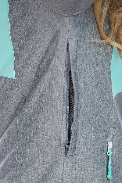 Женская горнолыжная Куртка High Experience Голубой, 6980310