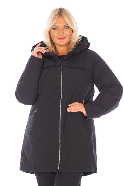 Женская зимняя Парка Lafor Черный, 767040