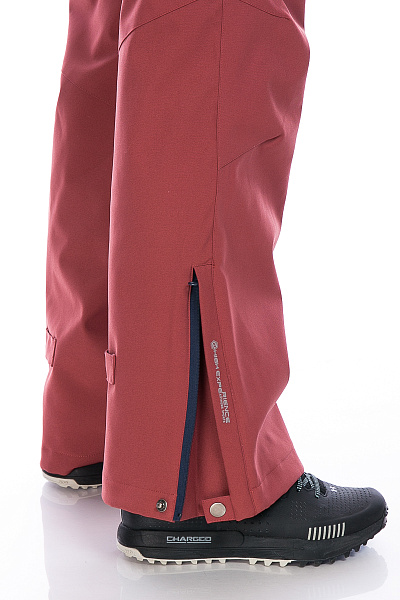 Женские горнолыжные Штаны High Experience Бордовый, 6980323