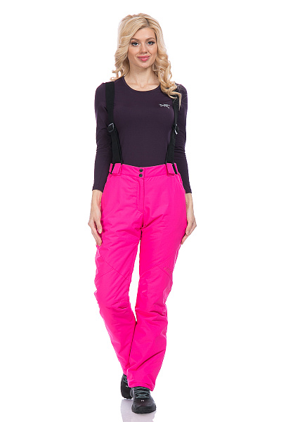 Женские горнолыжные Штаны High Experience Малиновый, 6980324