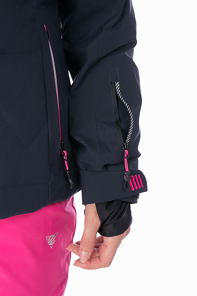 Женская горнолыжная Куртка WHS Темно-синий, 8783241