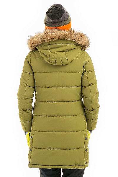 Женская зимняя Куртка WHS Зеленый, 878382