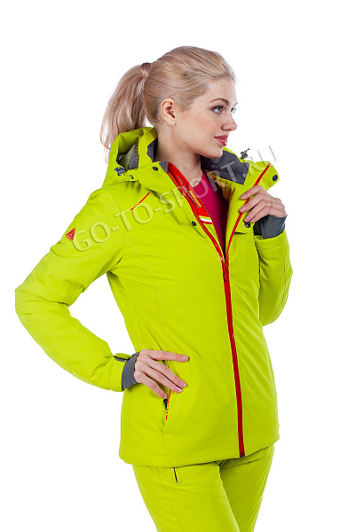 Женский горнолыжный Костюм High Experience Салатовый, 6980118K2