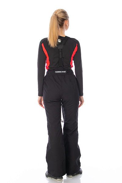 Женские горнолыжные Штаны Running River Черный, 8278138