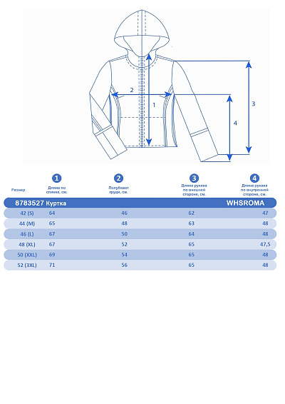 Куртка WHS Розовый, 8783527