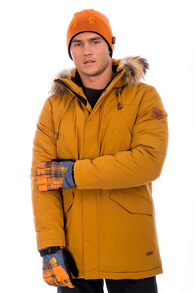 Мужская зимняя Парка High Experience Коричневый, 6980273