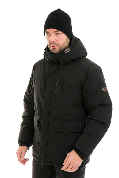 Мужской зимний Пуховик WHS Черный, 878391