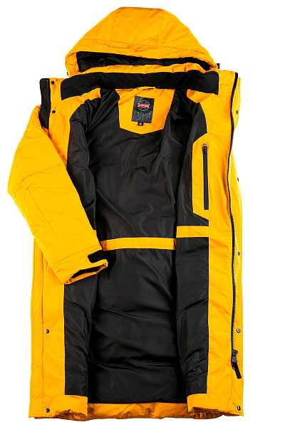 Мужской зимний Пуховик Lafor Желтый, 76707