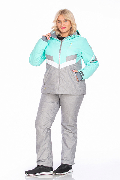 Женский горнолыжный Костюм High Experience Мятный, 6980406K1