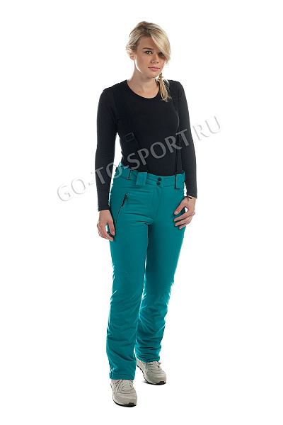 Женские горнолыжные Штаны High Experience Зеленый, 698091