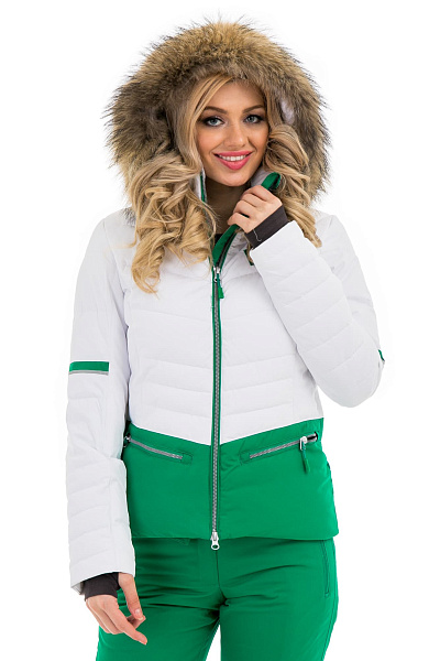 Женская горнолыжная Куртка Running River Зеленый, 827815