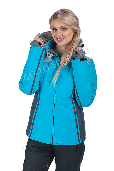 Женская горнолыжная Куртка High Experience Голубой, 698046