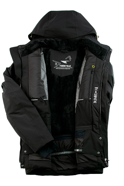 Мужская горнолыжная Куртка WHS Черный, 8783336