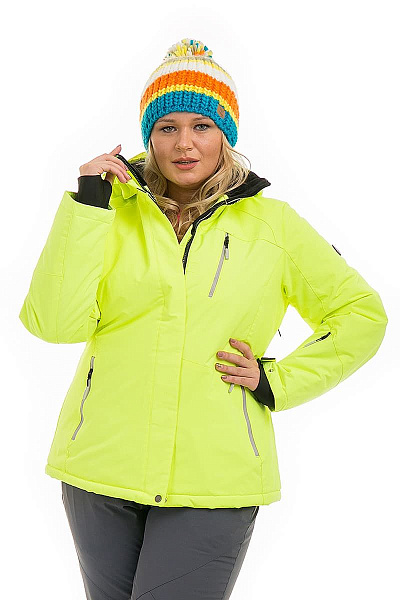 Женская горнолыжная Куртка WHS Салатовый, 878370