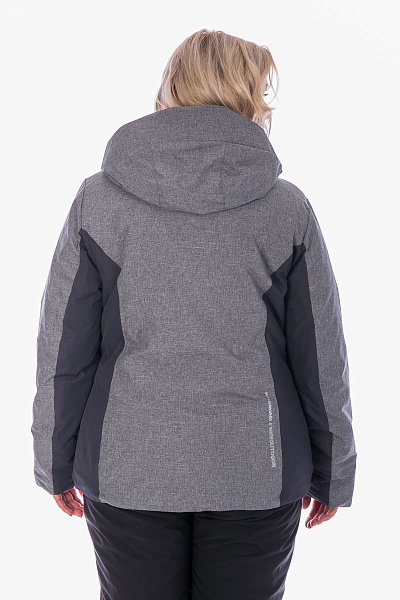 Женская горнолыжная Куртка WHS Серый, 8783165