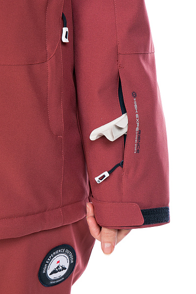 Женский горнолыжный Костюм High Experience Бордовый, 6980322K1