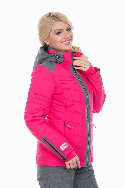 Женская горнолыжная Куртка WHS Малиновый, 8783247