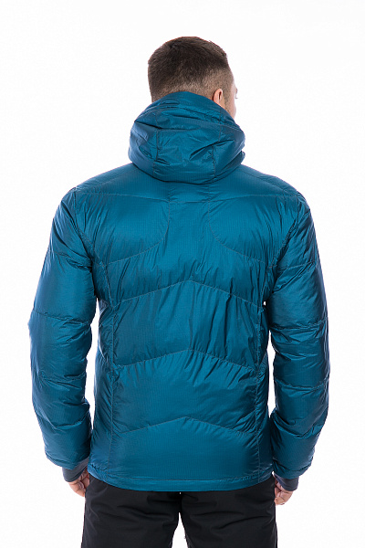 Мужской горнолыжный Пуховик Running River Темно-синий, 827869