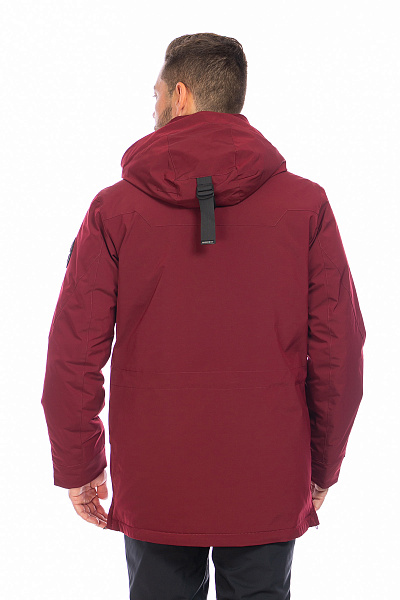 Мужская зимняя Парка WHS Бордовый, 8783357