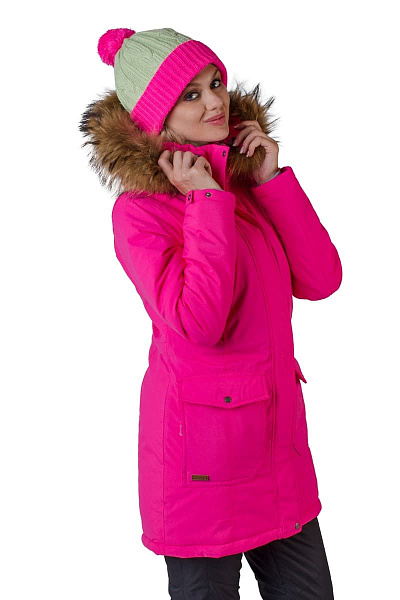 Женская зимняя Парка High Experience Малиновый, 6980161