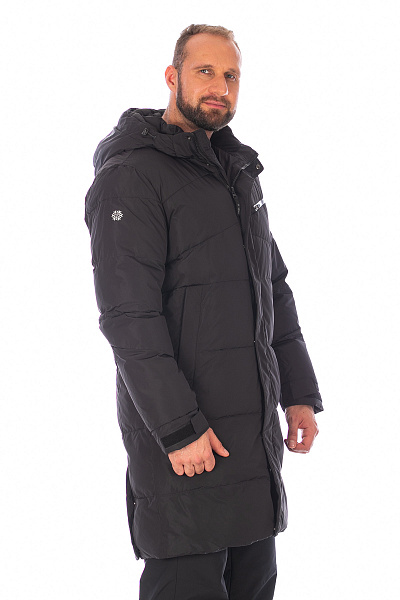 Мужской зимний Пуховик Lafor Черный, 767060