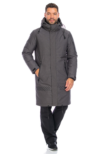 Мужской зимний Костюм Lafor Темно-серый, 767067K1