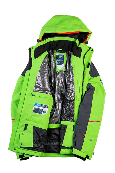 Мужская горнолыжная Куртка High Experience Зеленый, 6980216