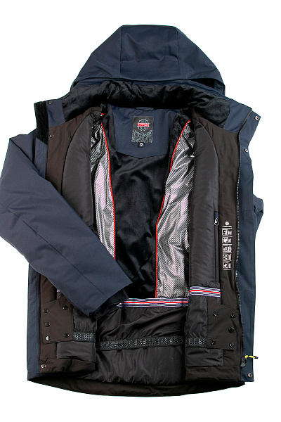 Мужская горнолыжная Куртка Lafor Темно-синий, 767041