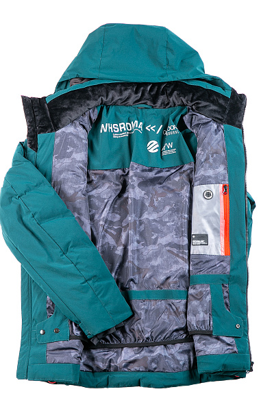 Мужской зимний Костюм WHS Зеленый, 8783387K1