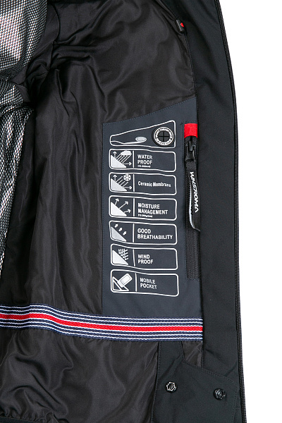 Мужской горнолыжный Костюм WHS Темно-синий, 8783364K2