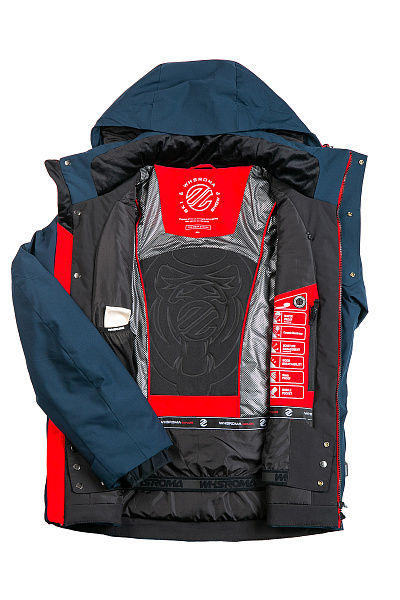 Куртка WHS Серо-синий, 8783414