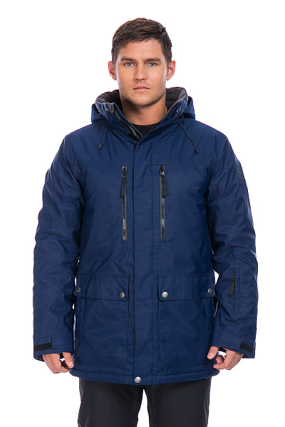 Мужская горнолыжная Куртка Running River Темно-синий, 827878