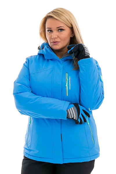 Женская горнолыжная Куртка High Experience Синий, 6980222