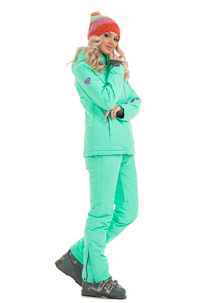 Женский горнолыжный Костюм High Experience Мятный, 6980155K1