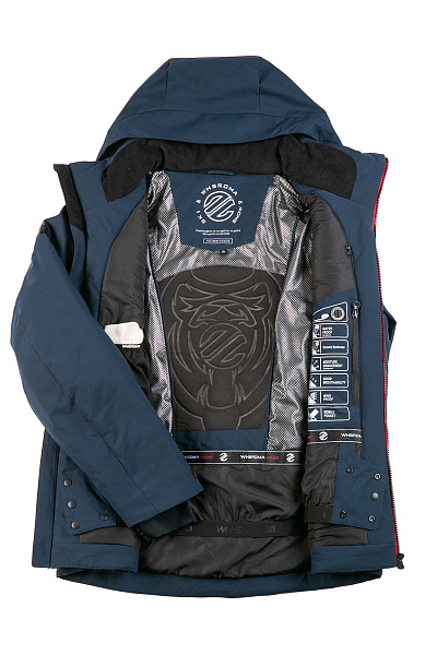 Мужской горнолыжный Костюм WHS Серо-синий, 8783471K1