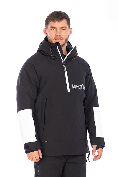 Анорак WHS Черный, 8783425