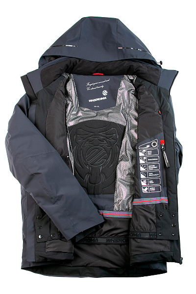 Мужская горнолыжная Куртка WHS Темно-серый, 8783365