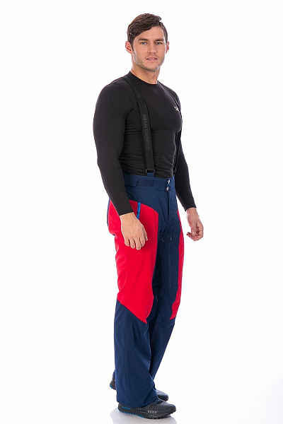 Мужские горнолыжные Штаны Running River Синий, 827835