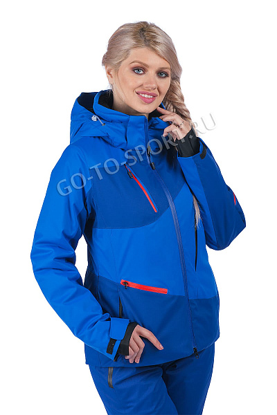 Женская горнолыжная Куртка WHS Синий, 878350