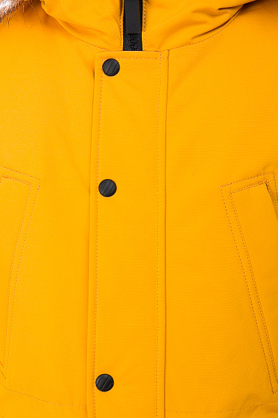 Детская зимняя Парка WHS Желтый, 8783231