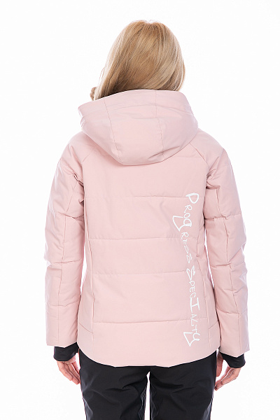Женский горнолыжный Пуховик WHS Розовый, 8783311