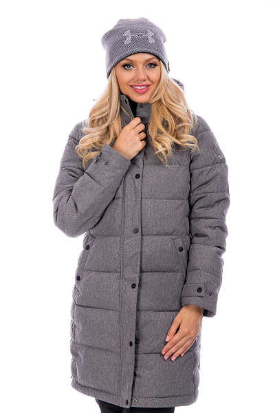 Женская зимняя Парка WHS Серый, 8783138